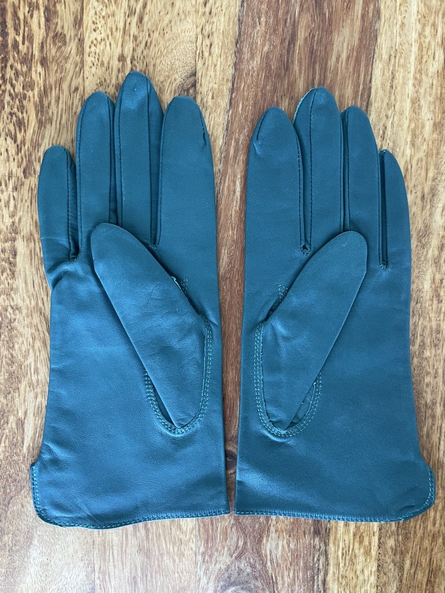 Handschuhe & Handstulpen: Lederhandschuhe petrol/grün – Neu (gemäss Beschreibung) aus Grenchen von M_ina 3