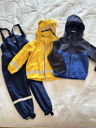 Kinder Outdoor-/Regen-Set Gr. 110 – Jacken & Regenhose