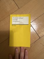 Friedrich Schlegel Lucinde Studienausgabe, neuwertig.