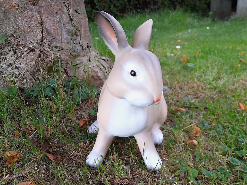 Figuren: Petit lapin en résine Ht. 27 cm – Neu (gemäss Beschreibung) aus courtételle von capsule05 2
