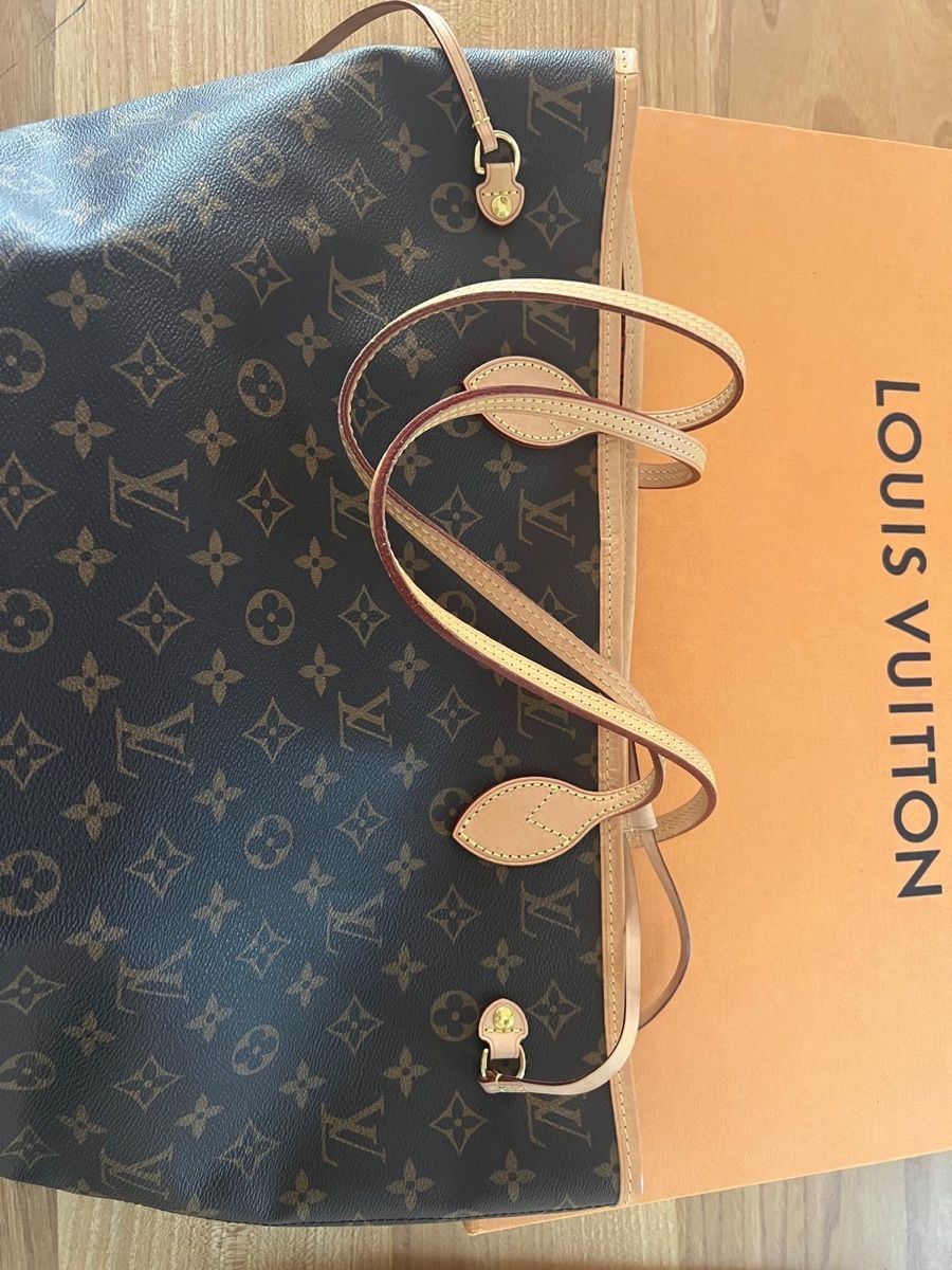 Louis Vuitton Borse da donna: Louis Vuitton Neverfull MM Monogram Canvas Damier Azure gute – Usato da Steinhausen venduto da den_9rkv 3