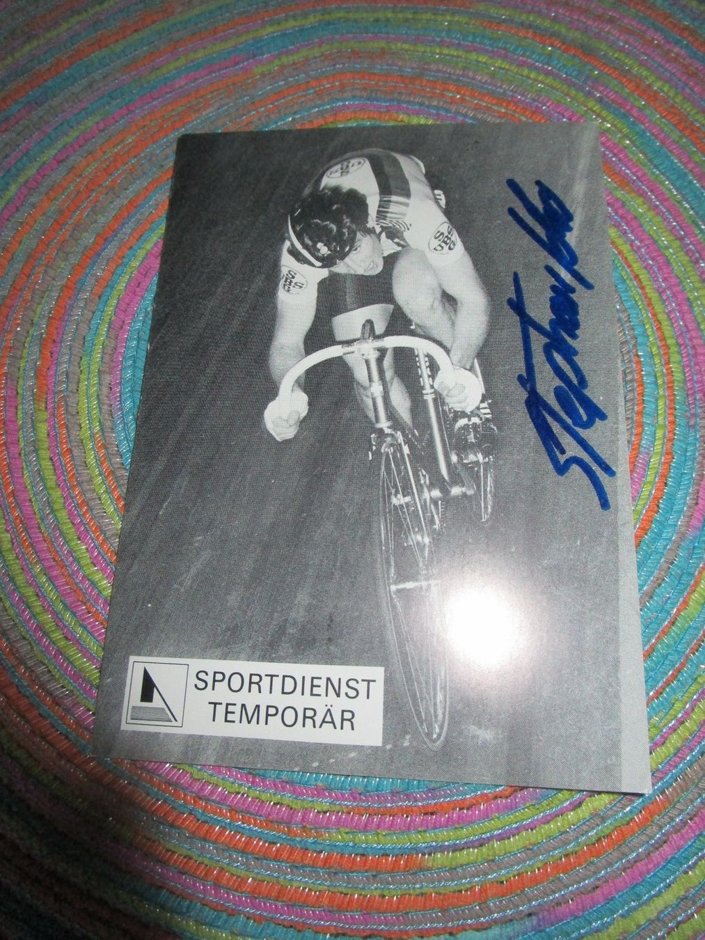 Autografi: STEPHAN JOHO RENNVELO FAHRER AUTOGRAMM – Usato da GUTENSWIL venduto da Alpina6 2