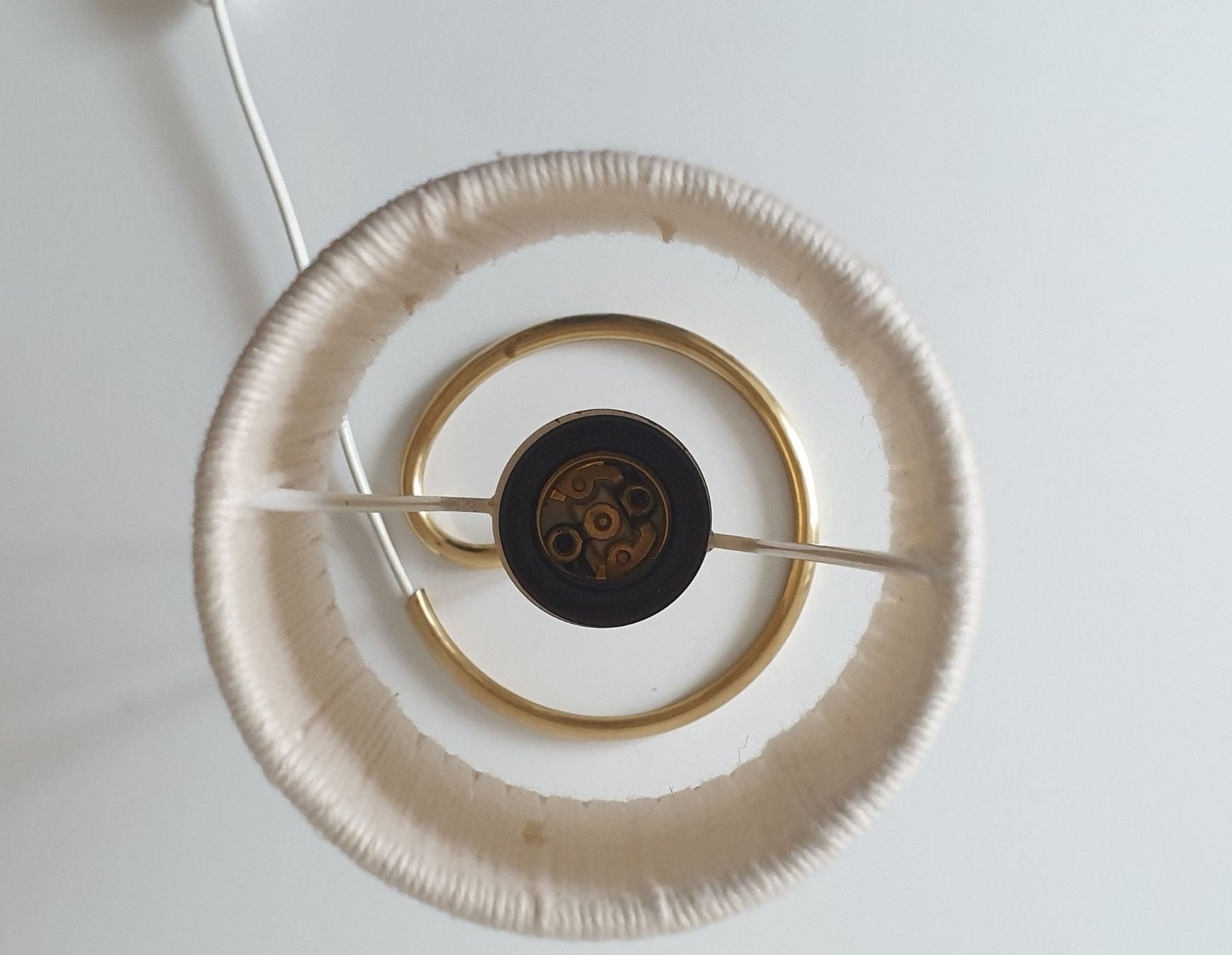 Lampade: Vintage mid-century Tischleuchte Messing, restauriert – Usato da Zürich venduto da reciclista 5
