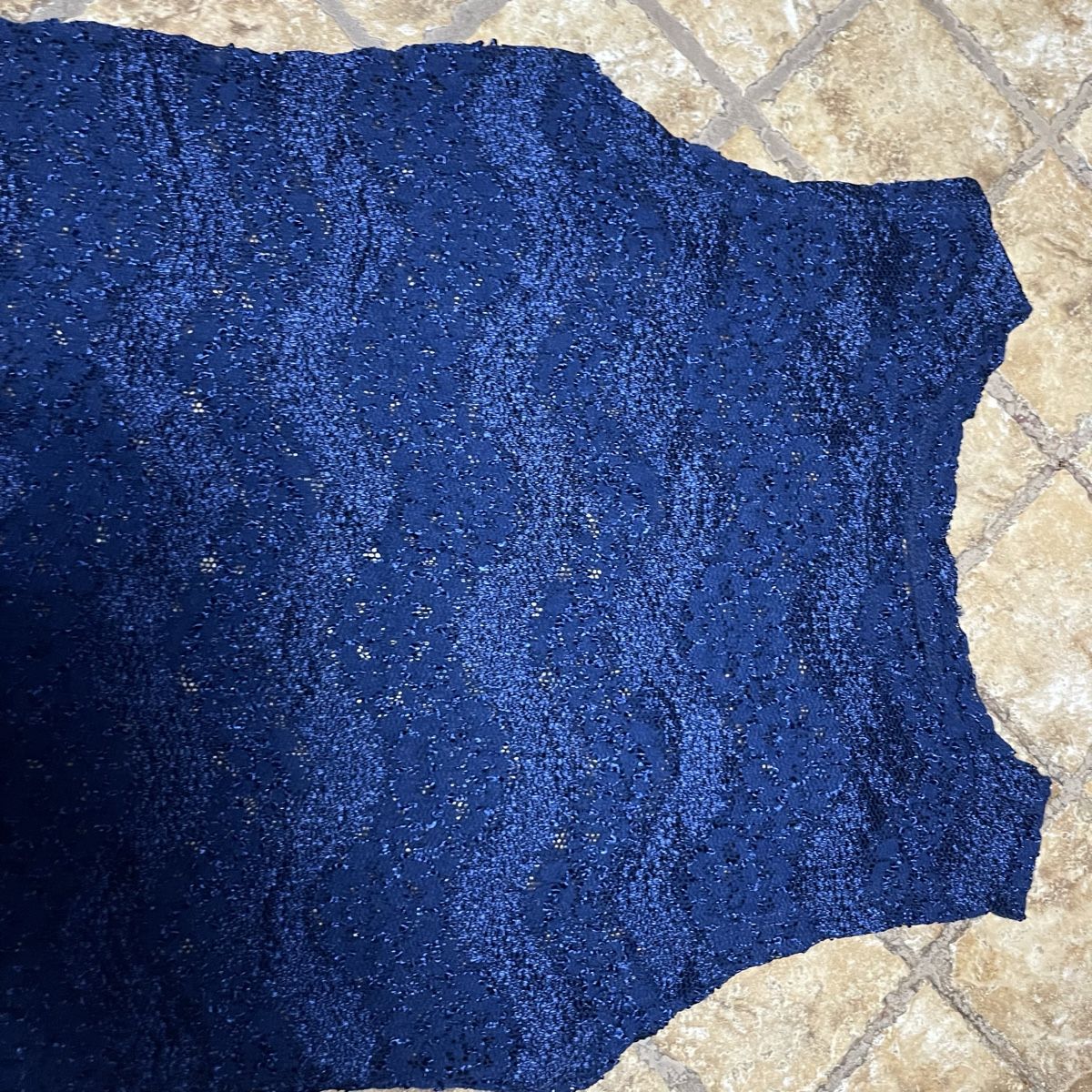 Tops: Trasparente Top blu elegante in pizzo, taglia S/M – Neu (gemäss Beschreibung) aus Gordevio von LanaZimm 6