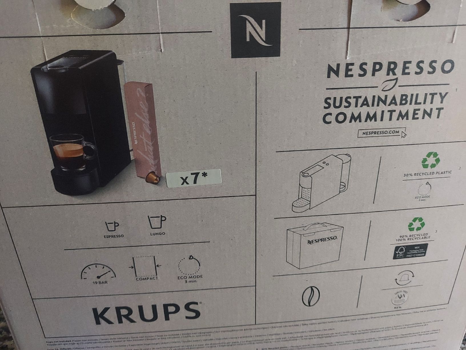 Nespresso Macchine per caffè & Macchine per espresso: macchina Caffè  – Nuovo e nell'imballaggio originale da Arosio venduto da niki_1001 1