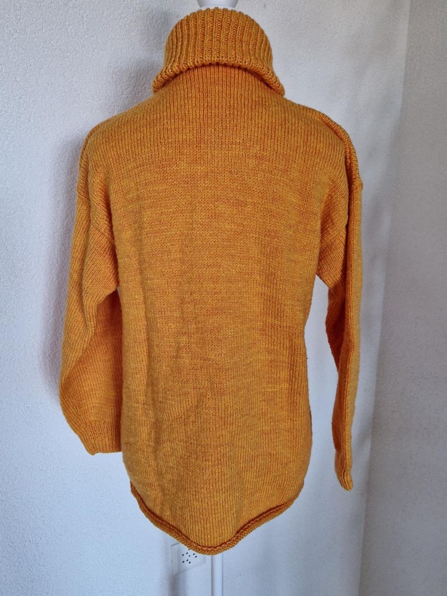 Jacken: Handgestrickte Strickjacke, orange – Neu (gemäss Beschreibung) aus Hittnau von Katzenherz 4