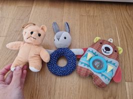 Babyspielzeug/ Plüschspielzeug/ Greifling/ Hase/ Bär