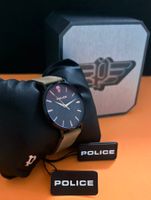 NEU POLICE ARMBAND GENUINE LEATHER Full Set Box Herren Uhr
