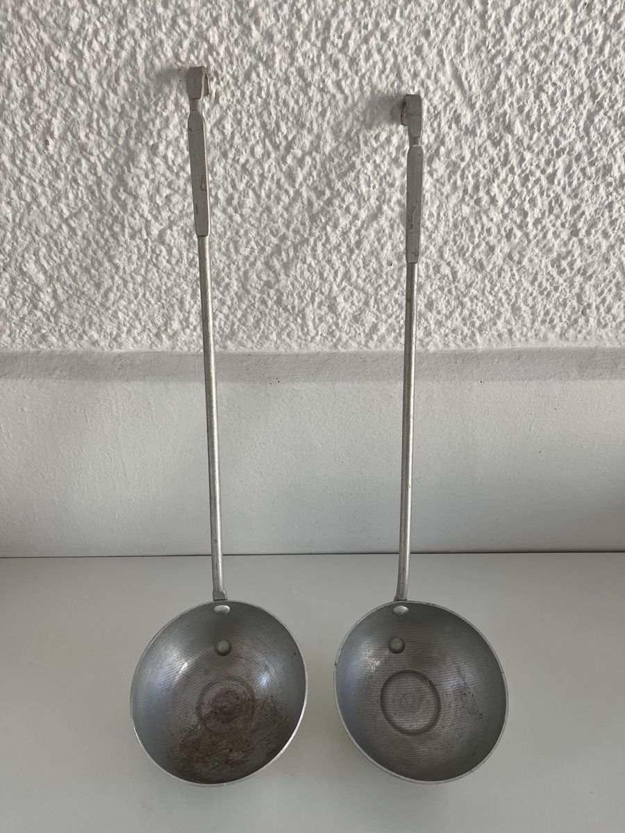 Tutte le decorazioni: 2 XXL Schöpfkellen aus Aluminium – Usato da Wetzikon ZH venduto da seli03 3