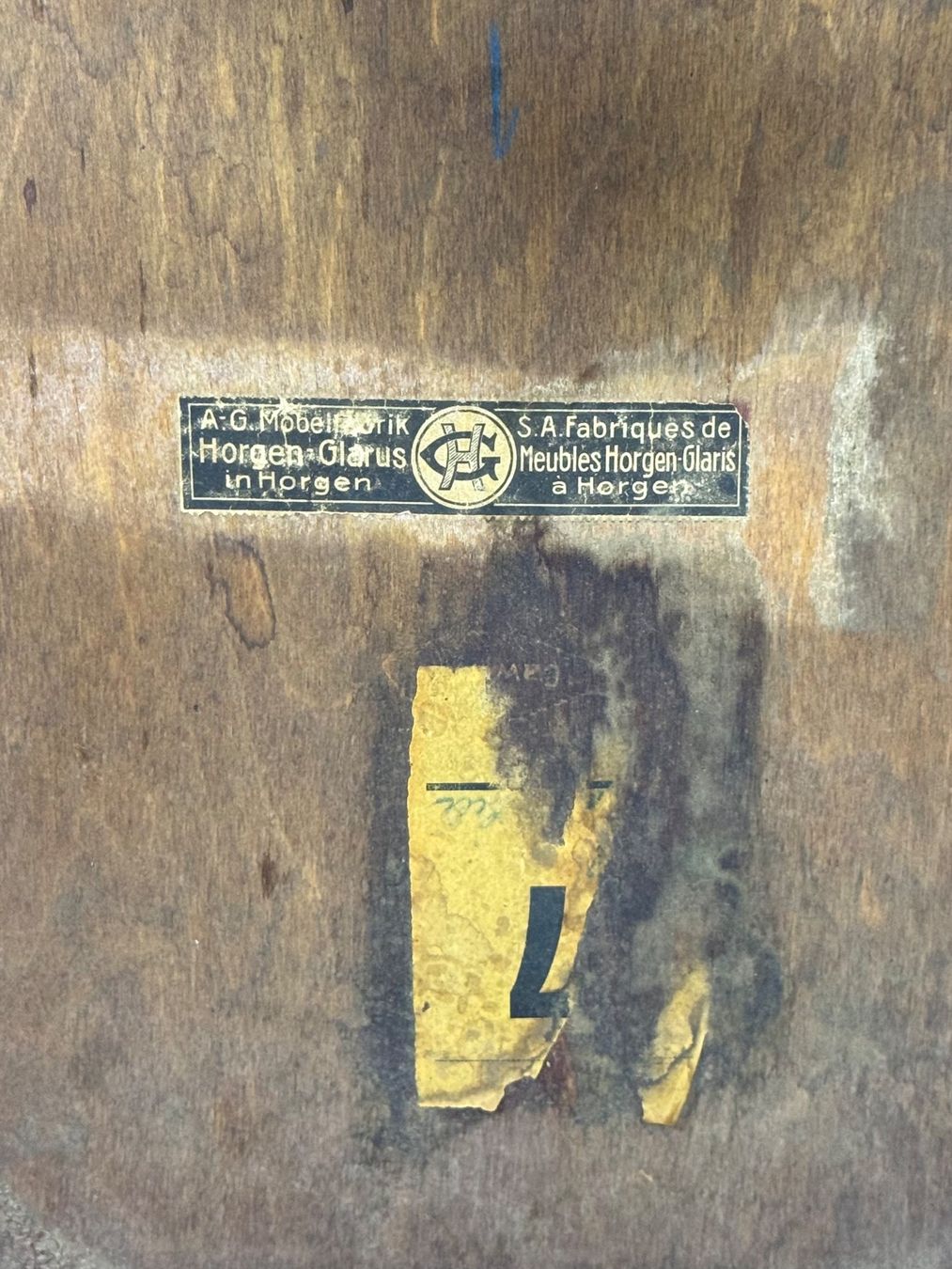 Horgen Glarus Sedie: Chaise ancienne Horgen Glarus en bois – Usato da Tramelan venduto da lolopat 7