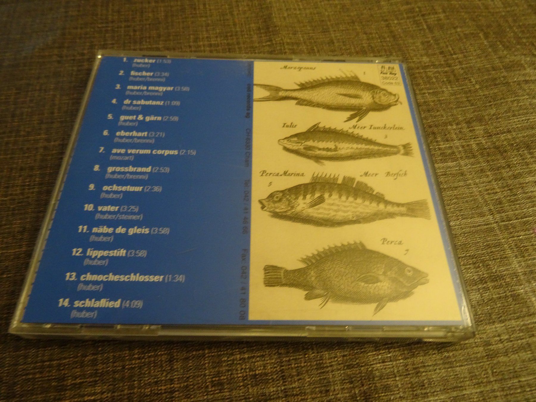 CD: Patent Ochsner - Fischer CD – Usato da Olten venduto da Disc-Ausverkauf 1