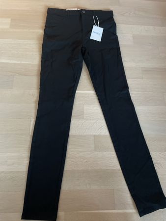 Hose Pieces Super Skinny Fit High Waist Schwarz L neu