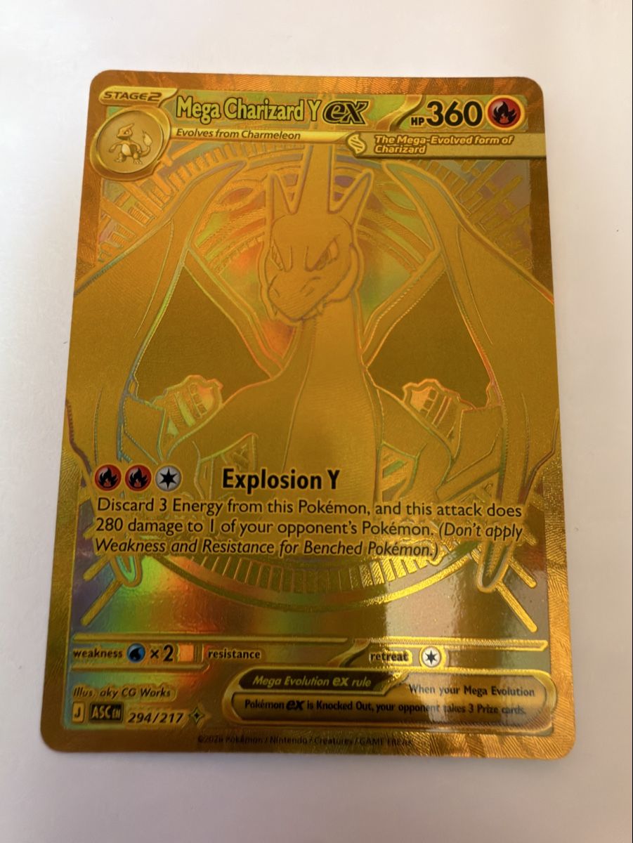 Pokémon Carte collezionabili: Mega Charizard Y EX 294/217 EN – Nuovo (secondo la descrizione) da Conthey venduto da Vswissplugs.com 6