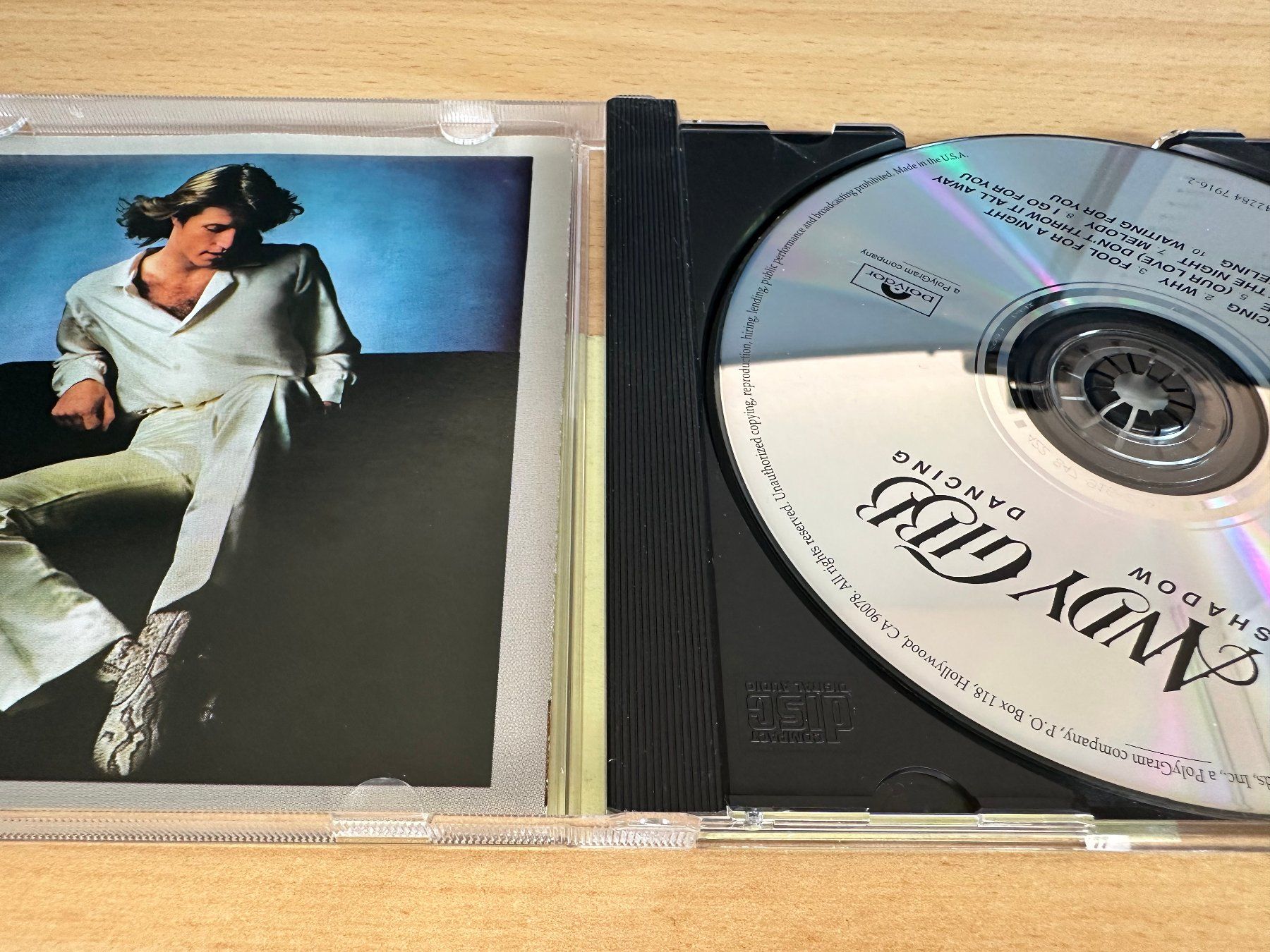 CD: Andy Gibb – Shadow Dancing – Usato da Rikon im Tösstal venduto da Alpenmutz 2