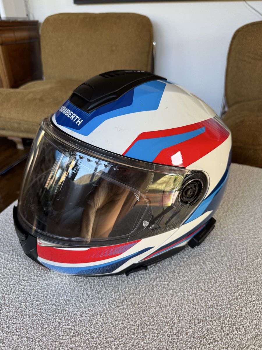 Schuberth Caschi & visiere: Casque moto Schuberth Concept Tracer Blue – Nuovo (secondo la descrizione) da Orvin venduto da Court_a_Berlin