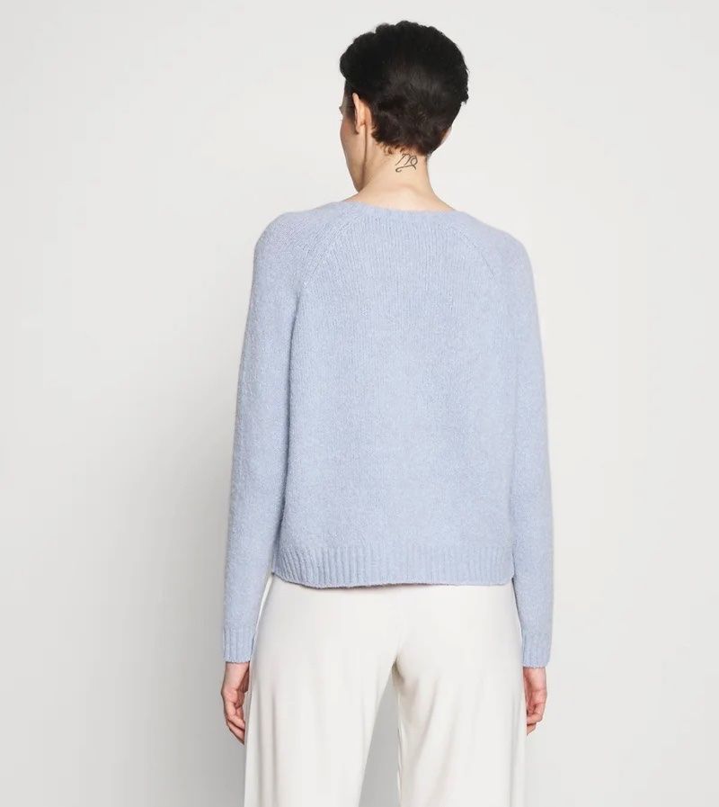 Max Mara Maglioni & Felpe: Max Mara Weekend LA Pullover GEO mit Alpaka hellblau Gr XL – Nuovo e nell'imballaggio originale da Zürich venduto da rar_b2y9 3