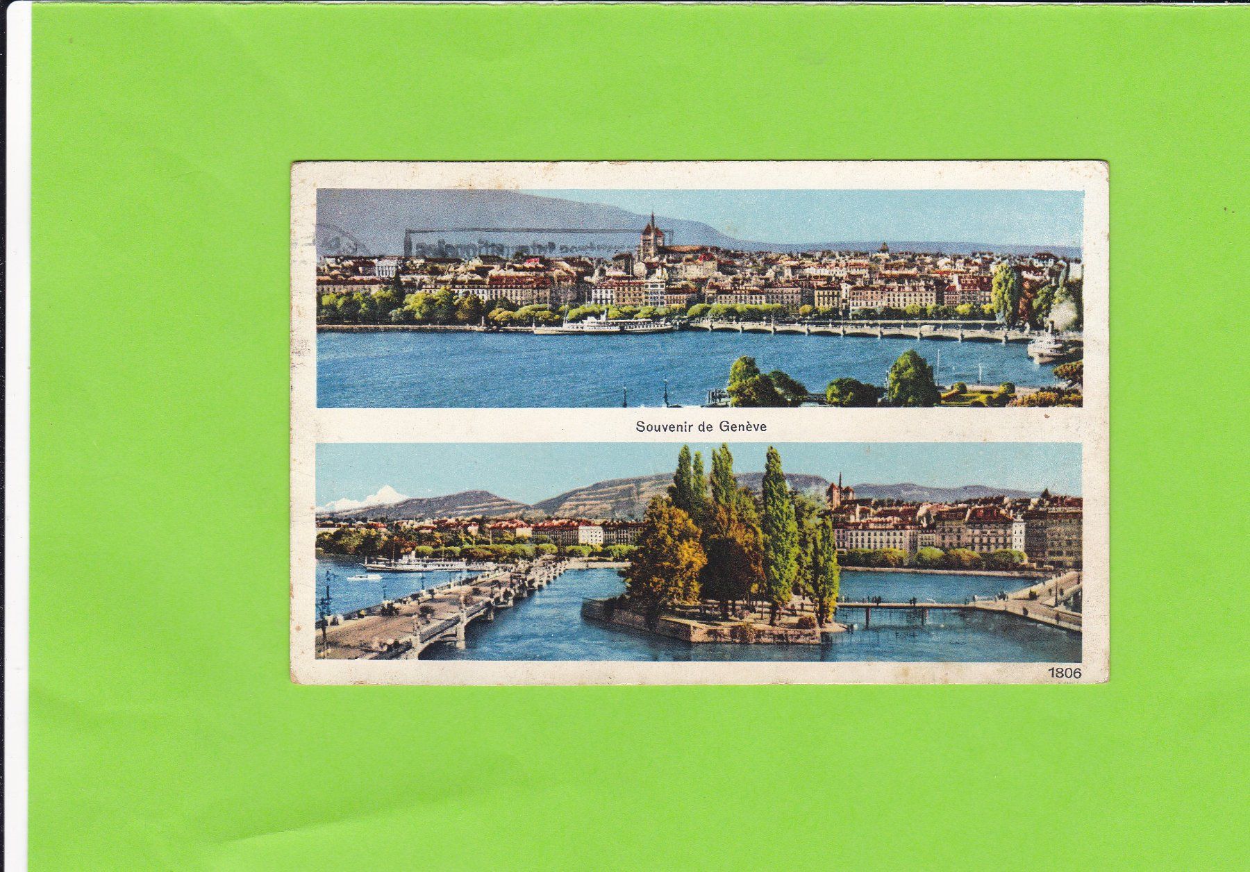 Cartes postales: Souvenir de Genève – D'occasion à St. Peterzell par neckertal