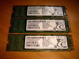 1 stück 265gb m.2 ngff (serial ATA) ssd. Samsung. Getestet.