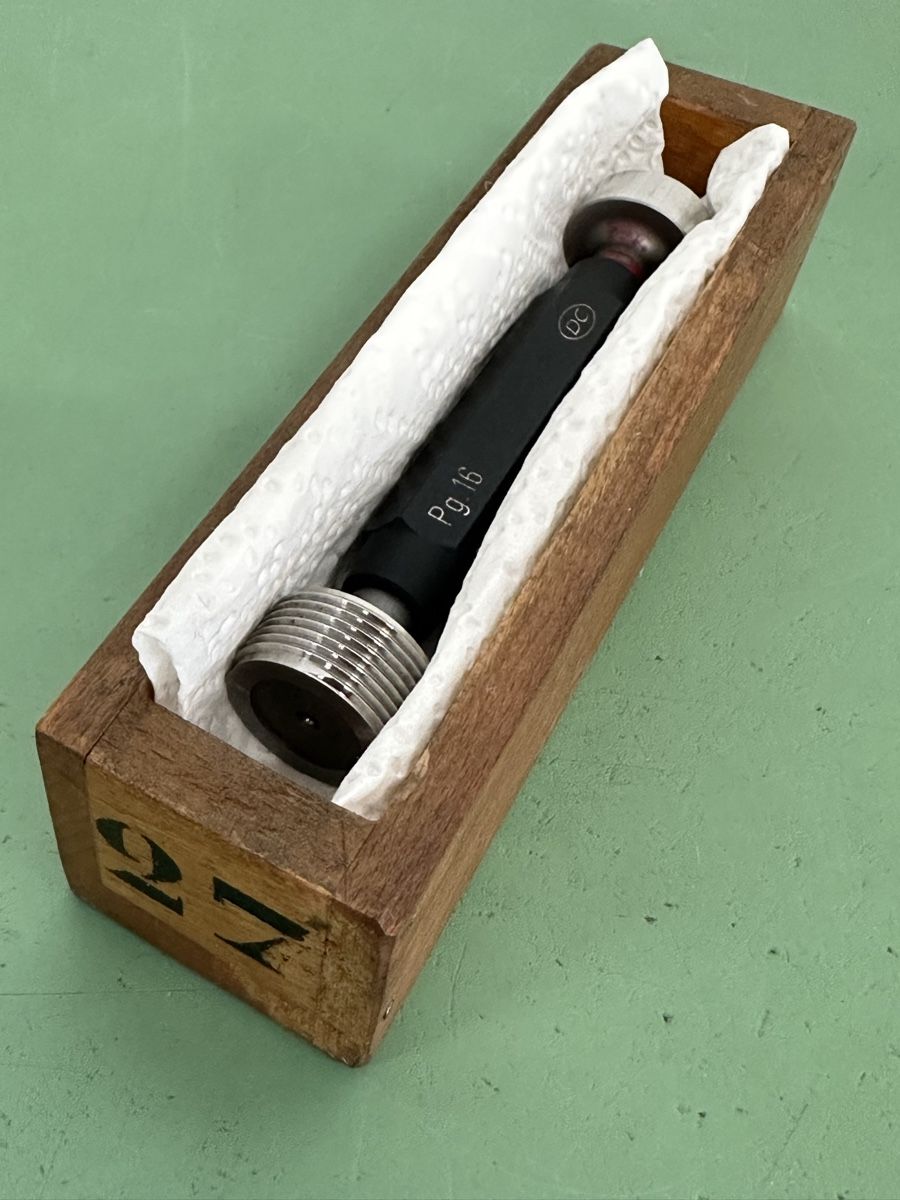 Misurare: Grenzlehrdorn, Thread Gauge Pg 16, DC – Usato da Aarberg venduto da SNMachines 4