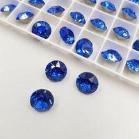 1088 Swarovski Xirius, Sapphire, SS39 / 8 mm / 4 Stück