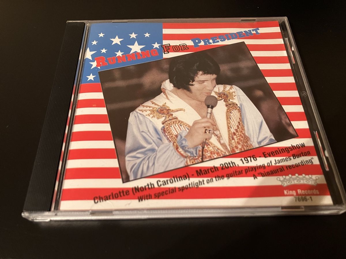 CD: Elvis Presley CD "Running For President" – Usato da Füllinsdorf venduto da Elvissven