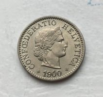 1900 5 Rappen unz *RAR*