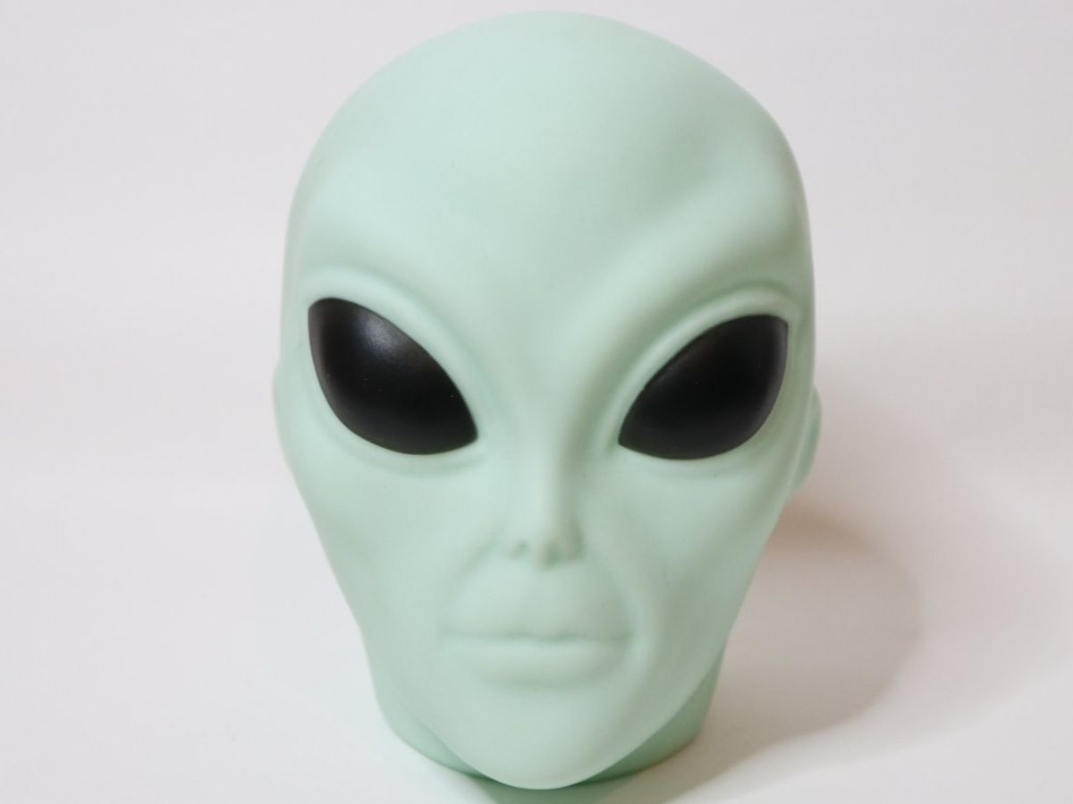 Statuette: Alien Kopf Spardose Sparkasse unbenutzt – Usato da Eschenbach SG venduto da Astalavista