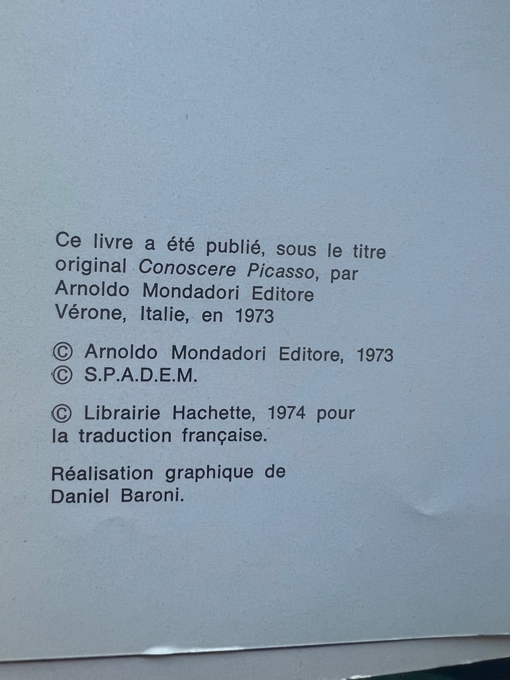 Libri: Rare : livre Picasso 1974 – Usato da Lugnorre venduto da jul_lnh6 1