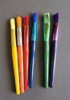 Rainbow Pinsel Set, 6 Stück - Perfekt für kleine Künstler!