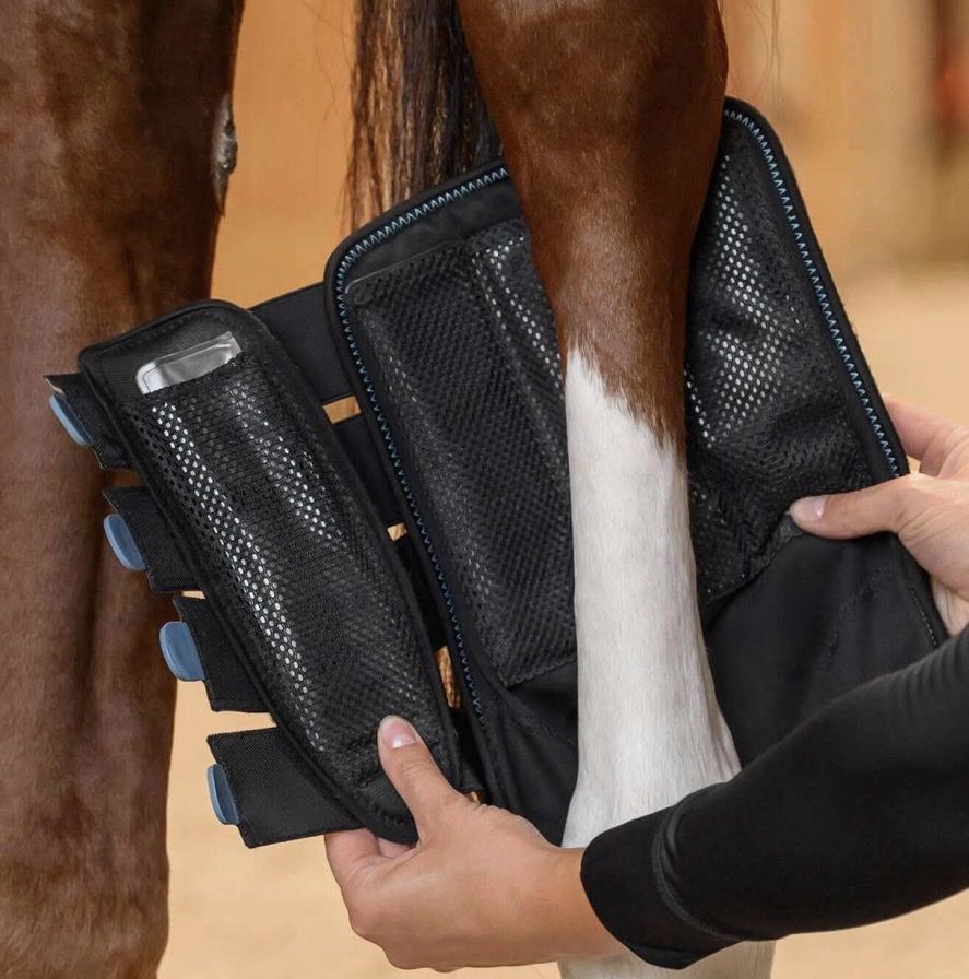 Stinchiere & Fasciature: Gamaschen-kühl-wärme-Massage – Nuovo (secondo la descrizione) da Pfaffhausen venduto da Rolinda 1