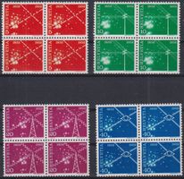J72) Satz 309-312, 4.Block, postfrisch