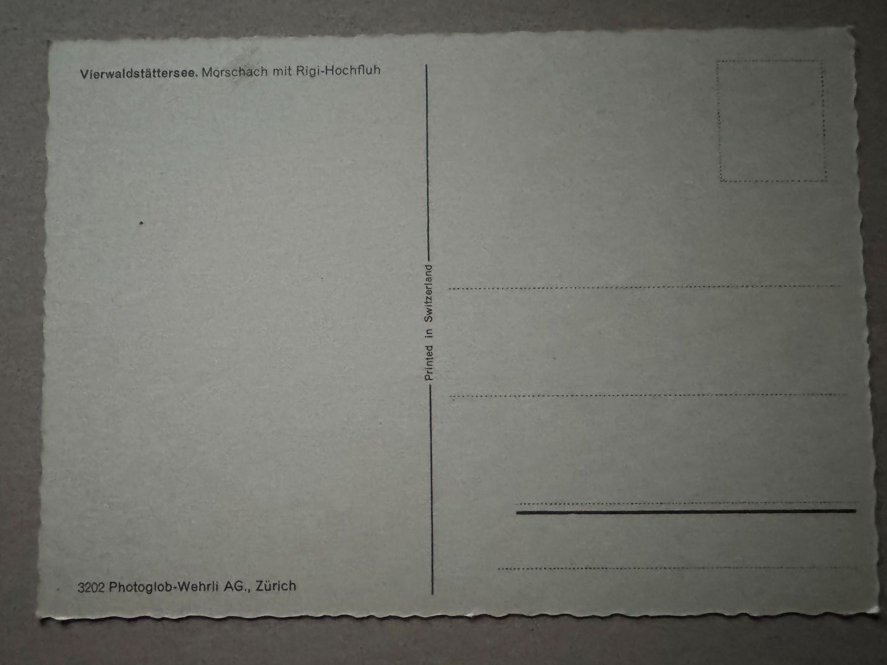 Cartoline postali: MORSCHACH - Vierwaldstättersee - Ansichtskarte – Usato da Tegerfelden venduto da siebenmacky 1