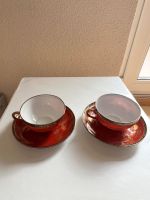 Japan Vintage Teetassen rot/gold Drachen Porzellan – Sammler