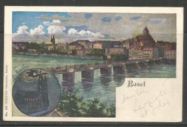 Carte P de 1899 ( Basel via Ukraine & Odessa )