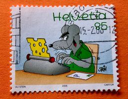Nr.1158 Maus am Schreibmaschine Sondermarken GESTEMPELT 2005