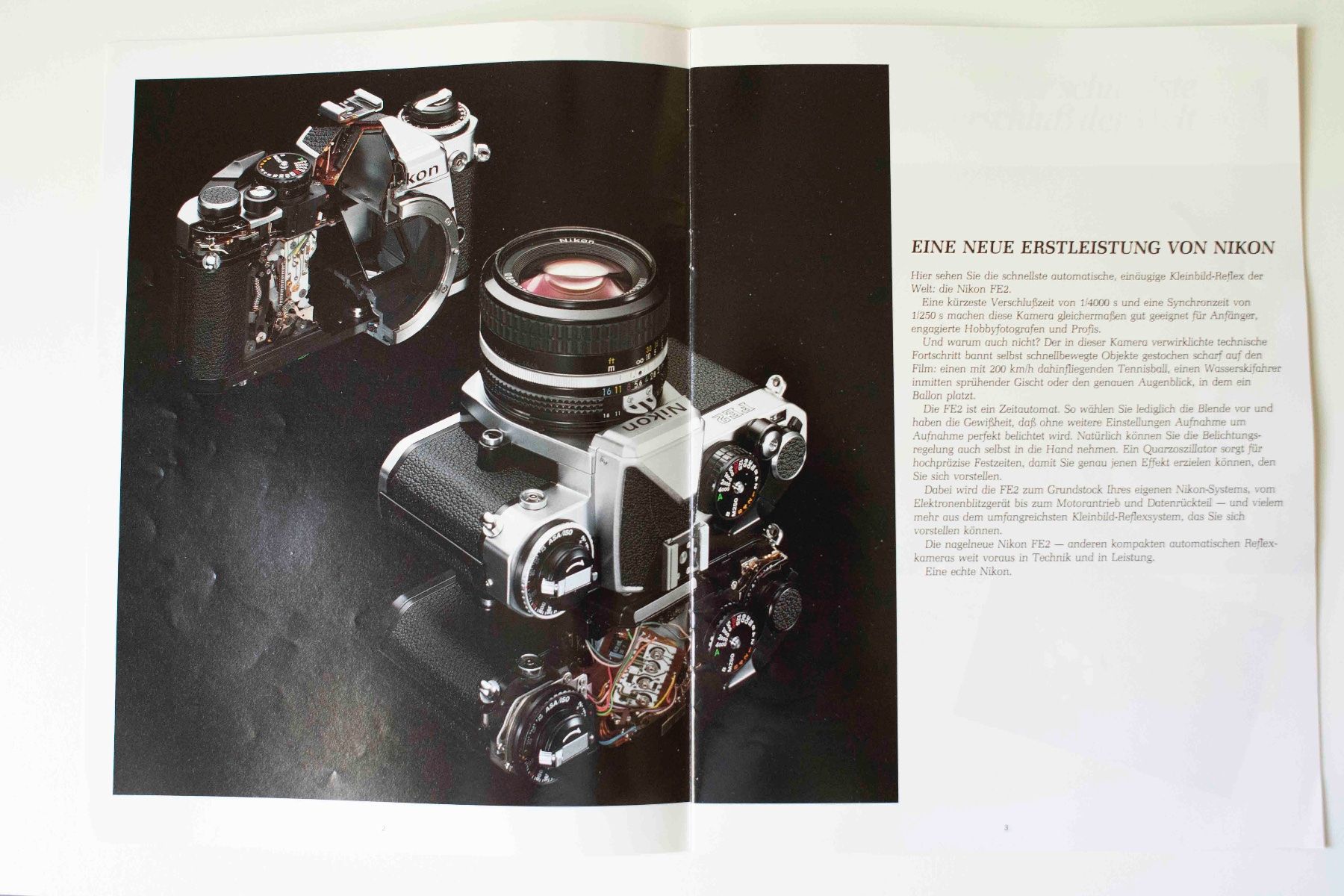 Nikon Documents: Prospekt Nikon FE2 – D'occasion à Schwerzenbach par floridan 1