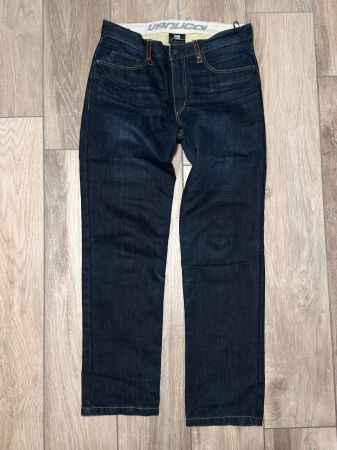 Vanucci Motorradjeans Kevlar Herren 34/34 Biker Jeans Blau