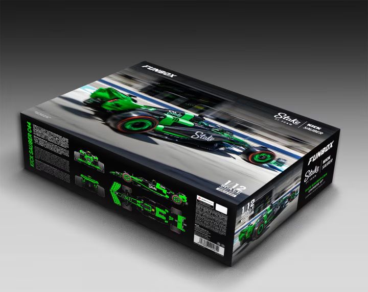 Baukästen: FUNBOX Kick Sauber C44 Bausatz 1/12 Neu – Neu und originalverpackt aus Wetzikon ZH von tuningschmiede 1