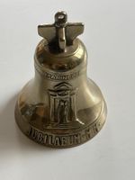 Glocke Messing Agnone Totus Tuus Jubilaeum MM (I30)