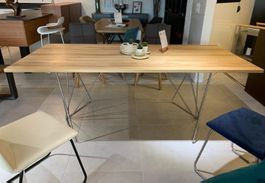 Esstisch Stainless Oak Table AUSVERKAUF ab Ausstellung