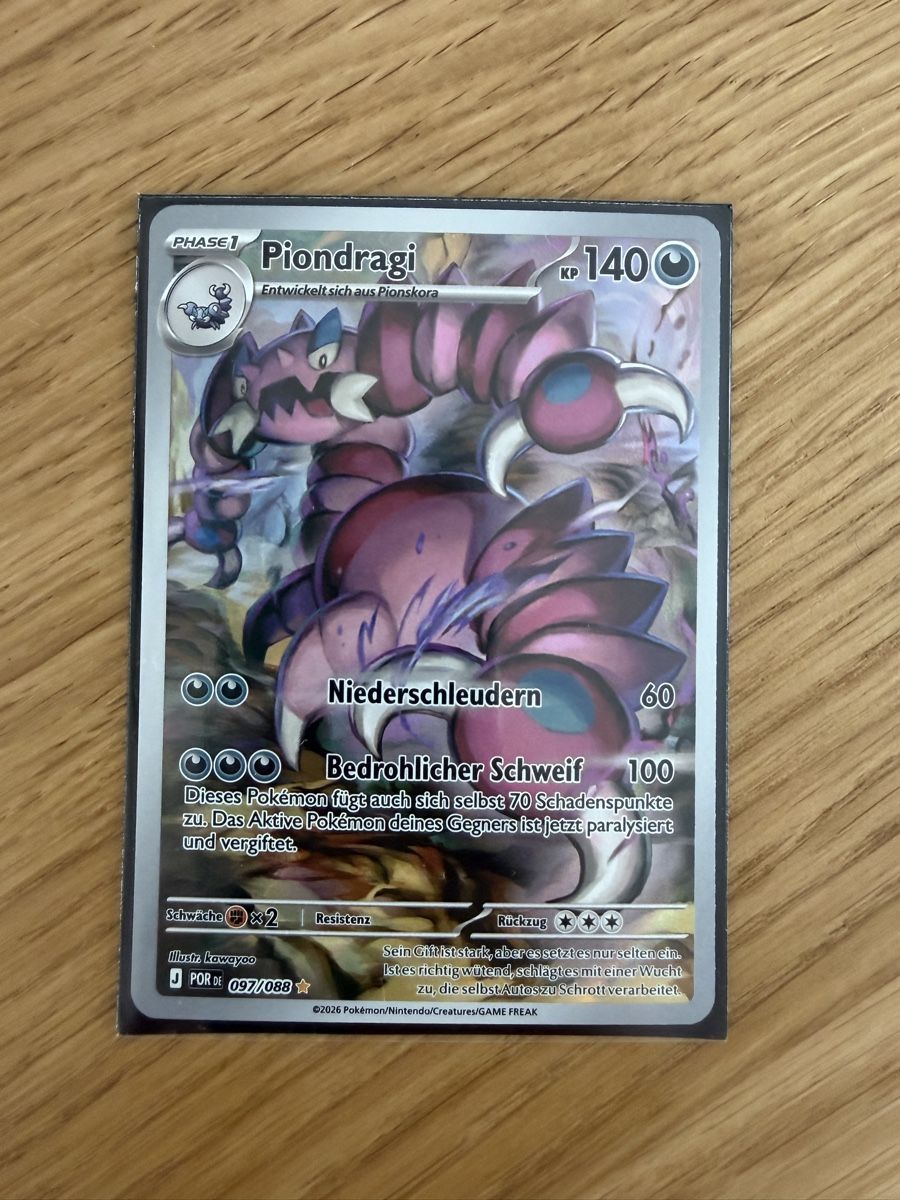 Pokémon Sammelbilder & Trading cards: Pokemon Piondragi 097/088 – Neu (gemäss Beschreibung) aus Utzenstorf von C2Pira