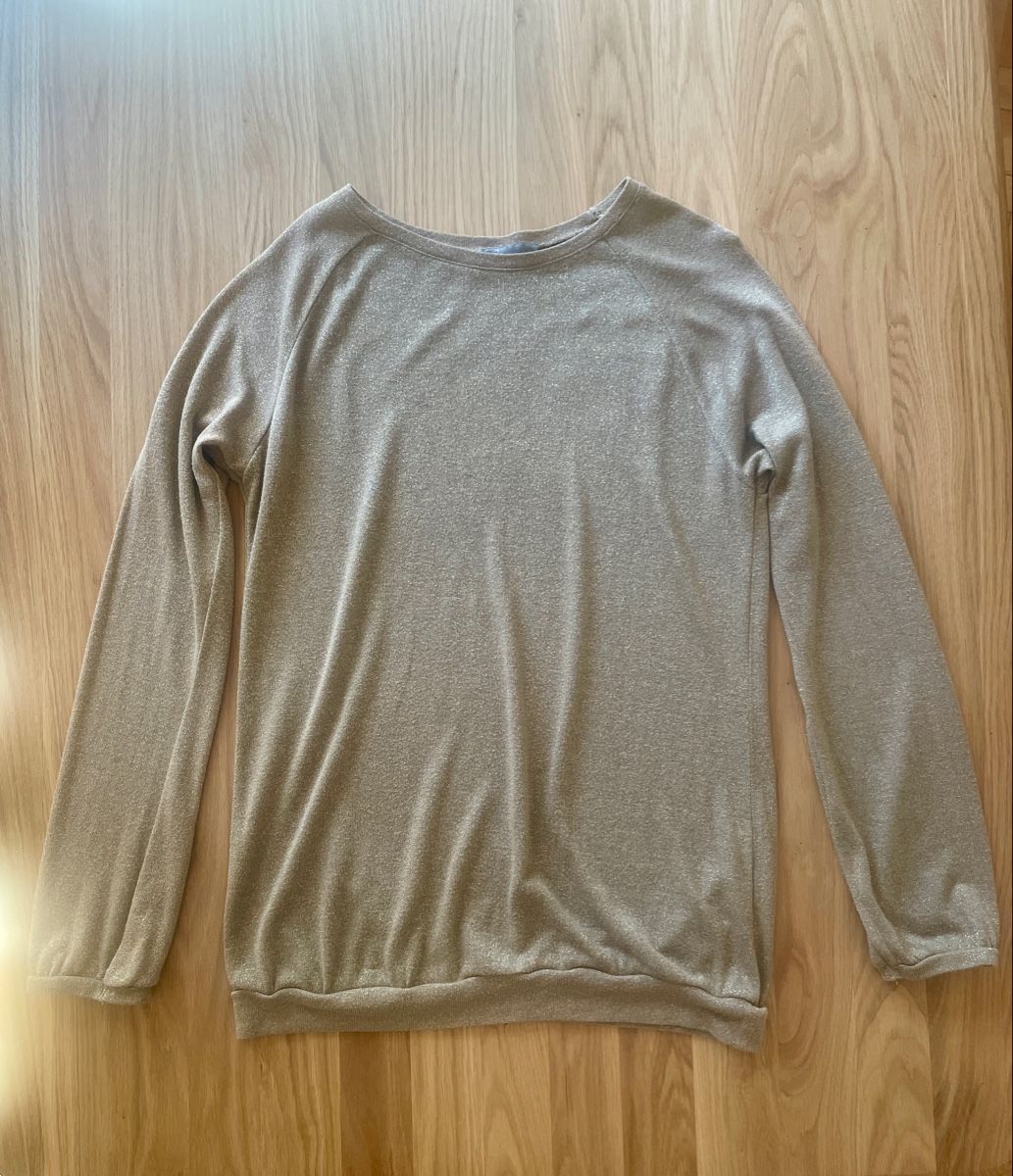 Maglioni & Felpe: Goldfarbener Lurex Pullover – Usato da Zürich venduto da pgr_9pzn 2