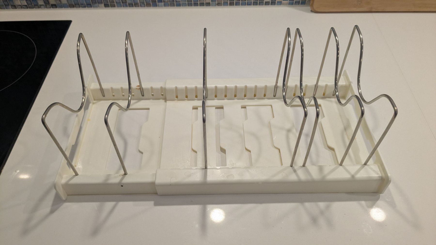 Elettrodomestici da cucina: Erweiterbare Küchentopfdecke und Plattenregisseur – Usato da Thun venduto da rsj_yhb7