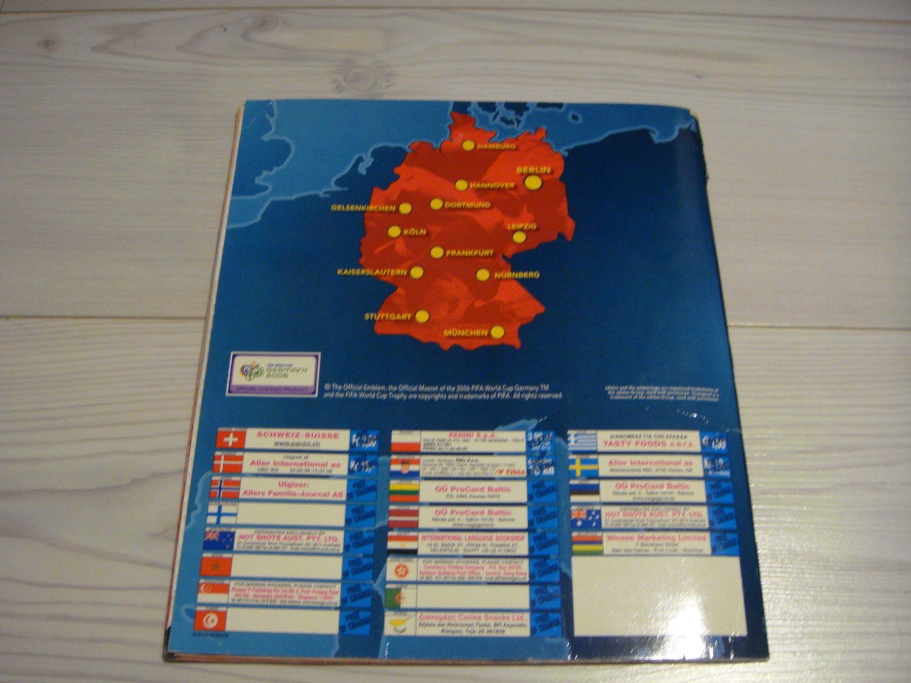 Panini Album: Paninialbum WM2006 Deutschland – Usato da sugiez venduto da Svicente 5