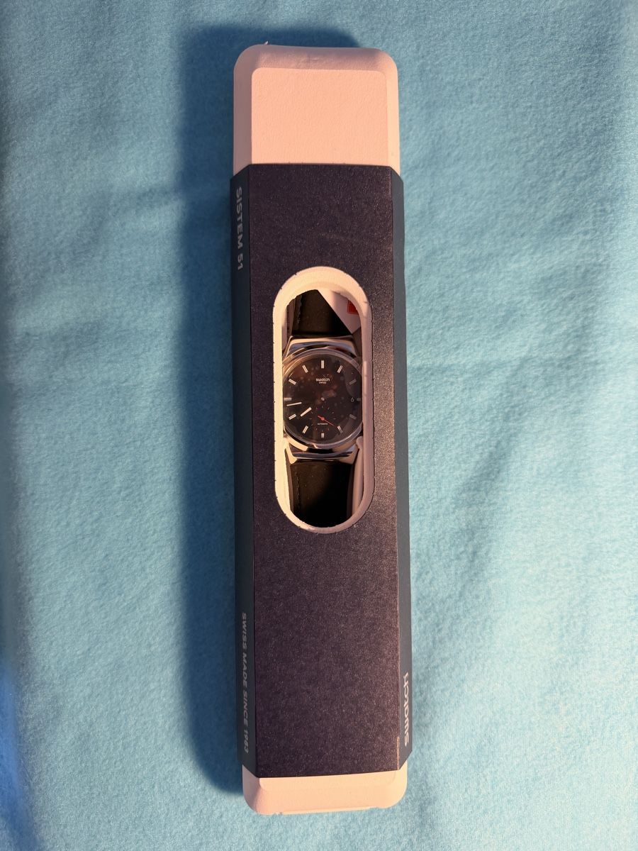 Swatch Orologi: Swatch sistem51 petite seconde black NEUVE – Nuovo e nell'imballaggio originale da St-Imier venduto da frederique6 3