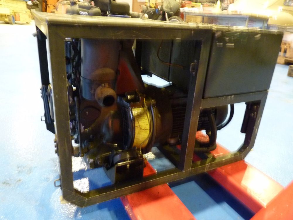 Generator, 24 Volt DC,Diesel Hatz,2,5 KW, Dieselmotor-defekt (Defekt ...