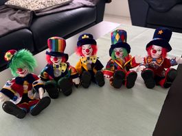 Porzellan-Clownpuppen