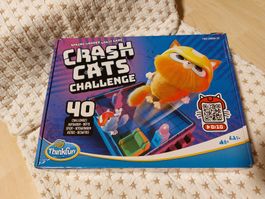 ThinkFun Crash Cats Challenge Logikspiel super Zustand