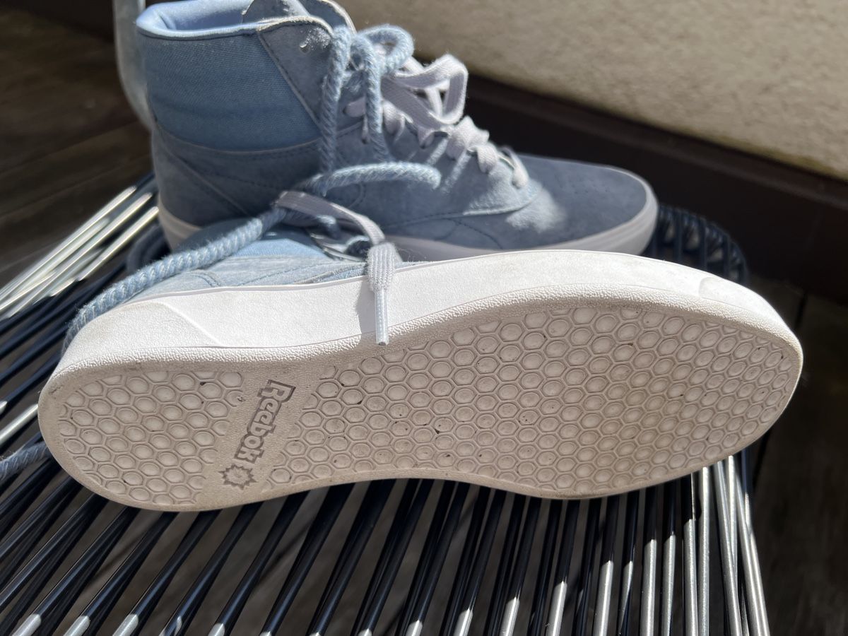 Reebok Scarpe da donna: Reebok Freestyle HI Nova Sneaker Wildleder – Usato da Uster venduto da Shanti1 2