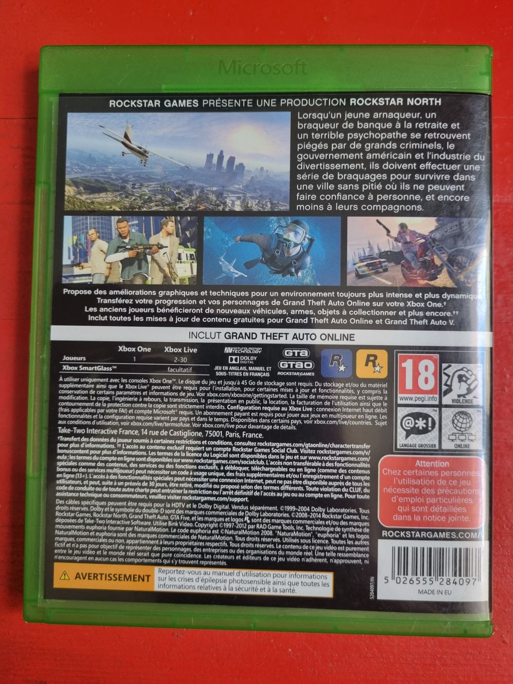 Microsoft Giochi: Gioco Grand Theft Auto V per Xbox One – Usato da Pollegio venduto da Isaiaaaa96 1